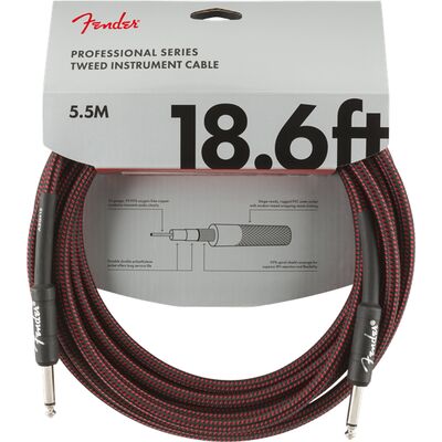Fender Professional Series 5,5 m Red Tweed gitárkábel