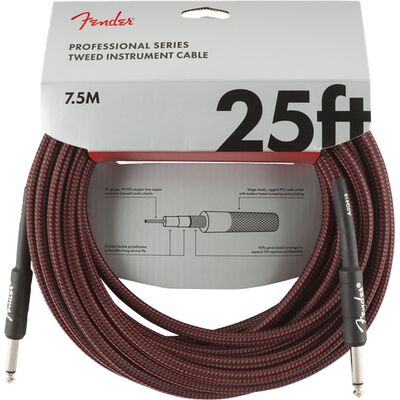 Fender Professional Series 7,5 m Red Tweed gitárkábel