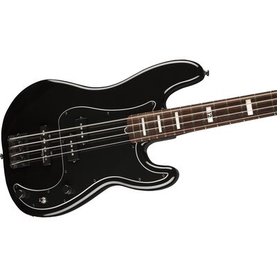 Fender Duff McKagan Deluxe Precision Bass RW Black elektromos basszusgitár