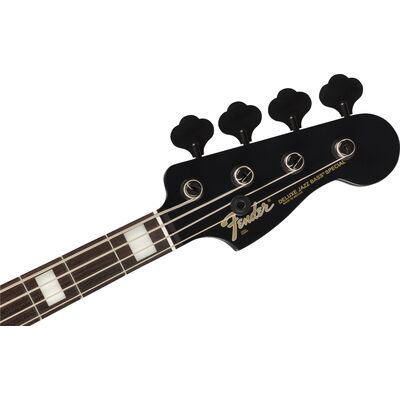 Fender Duff McKagan Deluxe Precision Bass RW Black elektromos basszusgitár