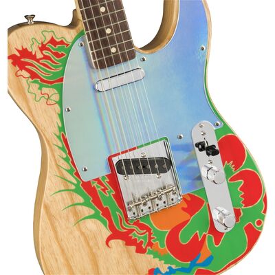 Fender Jimmy Page Telecaster MN Natural elektromos gitár