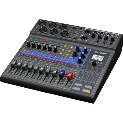 Zoom LiveTrak L-8 digitális keverő/hangfelvevő