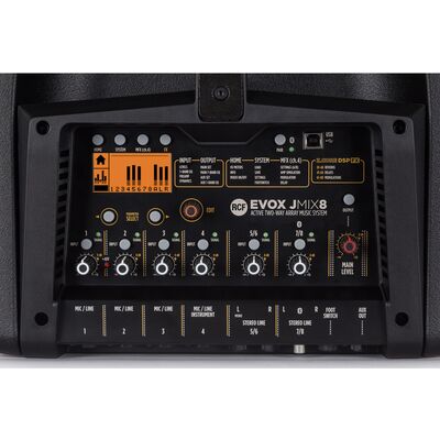 RCF EVOX JMIX8 hordozható oszlop hangrendszer
