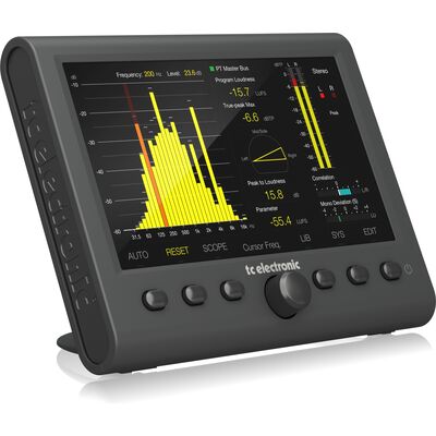 TC Electronic Clarity M Stereo asztali sztereó hangosságmérő