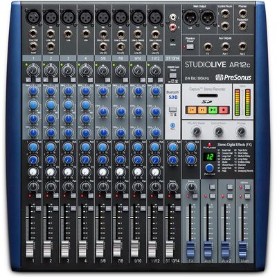 PreSonus StudioLive AR12c analóg keverő/USB hangkártya/hangfelvevő