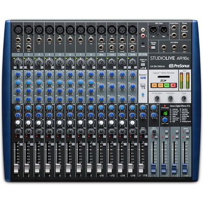 PreSonus StudioLive AR16c analóg keverő/USB hangkártya/hangfelvevő