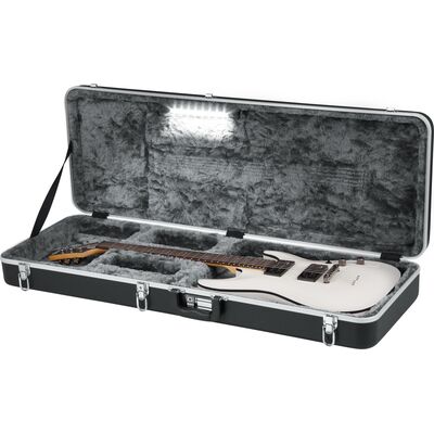 Gator GC-ELECTRIC-LED elektromos gitár keménytok LED világítással