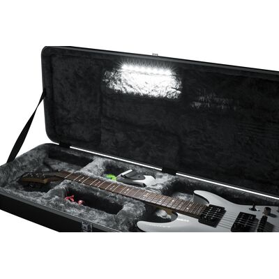 Gator GC-ELECTRIC-LED elektromos gitár keménytok LED világítással
