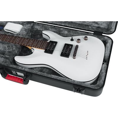 Gator GTSA-GTRELEC-LED elektromos gitár keménytok LED világítással