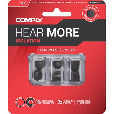 Comply Isolation T-100 memóriahab fülilleszték L