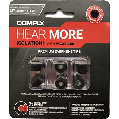 Comply TX-167 Sennheiser Edition memóriahab fülilleszték méretsor fekete