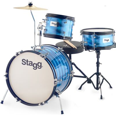 Stagg TIM JR 3/16B BL akusztikus dobszett