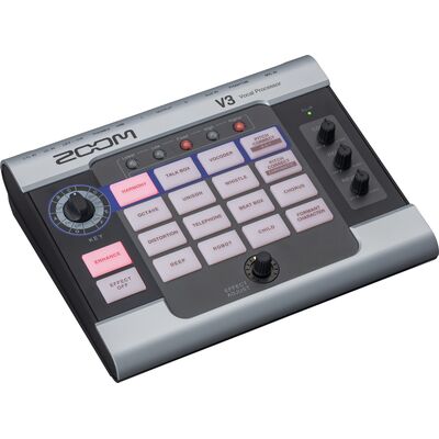 Zoom V3 asztali/mikrofonállványra szerelhető ének multieffekt