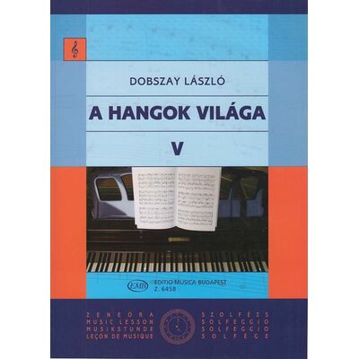 Dobszay: Hangok világa 5. - kotta