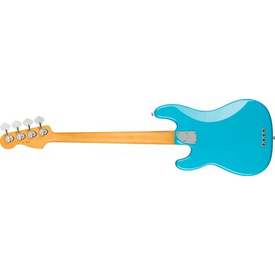 Fender American Professional II Precision Bass MN Miami Blue elektromos basszusgitár