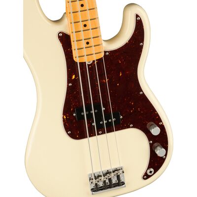Fender American Professional II Precision Bass MN Olympic White elektromos basszusgitár