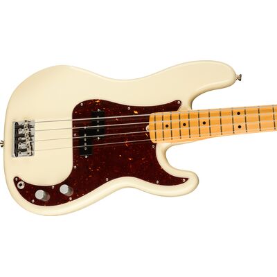 Fender American Professional II Precision Bass MN Olympic White elektromos basszusgitár