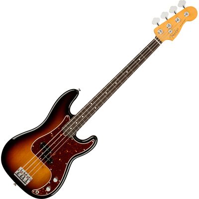 Fender American Professional II Precision Bass RW 3-Color Sunburst elektromos basszusgitár