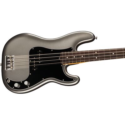 Fender American Professional II Precision Bass RW Mercury elektromos basszusgitár