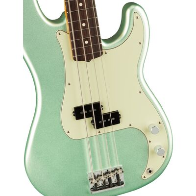 Fender American Professional II Precision Bass RW Mystic Surf Green elektromos basszusgitár