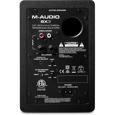 M-Audio BX3 aktív kétutas multimédia monitor hangfalpár