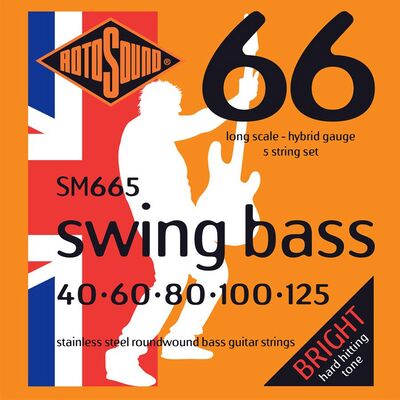 Rotosound SM665 40-125 5-húros basszusgitárhúr