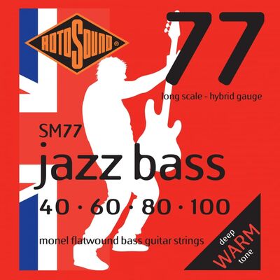 Rotosound SM77 40-100 köszörült basszusgitárhúr