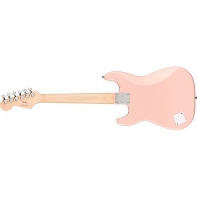 Squier Mini Stratocaster Shell Pink elektromos gitár