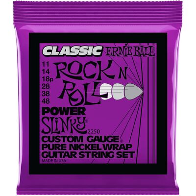 Ernie Ball 2250 Pure Nickel 11-48 elektromos gitárhúr