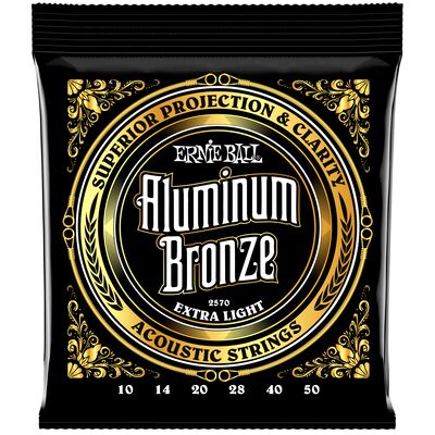 Ernie Ball 2570 Aluminum Bronze 10-50 akusztikus gitárhúr