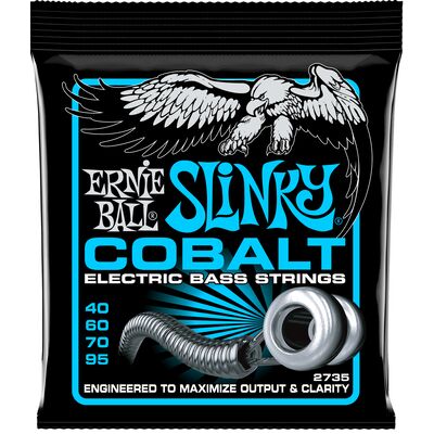 Ernie Ball 2735 Cobalt Extra Slinky 40-95 basszusgitárhúr