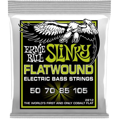 Ernie Ball 2812 Flatwound Regular Slinky 50-105 basszusgitárhúr