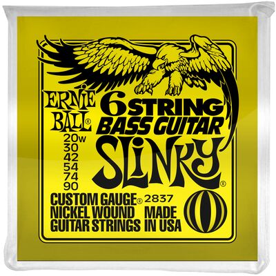 Ernie Ball 2837 Bass Guitar Slinky 20-90 bariton elektromos gitárhúr/short scale basszushúr