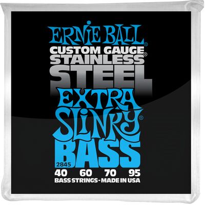 Ernie Ball 2845 Stainless Steel Extra Slinky 40-95 basszusgitárhúr