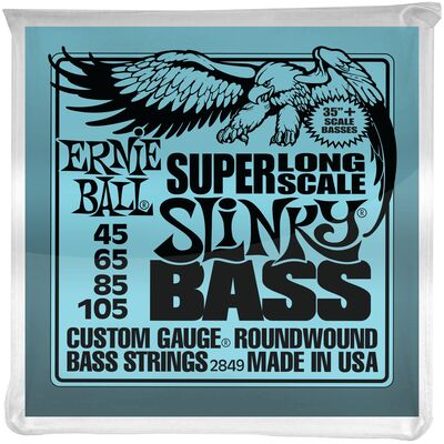 Ernie Ball 2849 Nickel Wound Hybrid Slinky Super Long 45-105 basszus gitárhúr