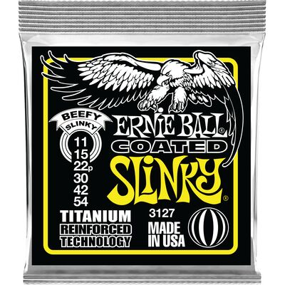 Ernie Ball 3127 Titanium Beefy Slinky 11-54 elektromos gitárhúr