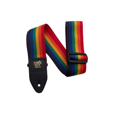 Ernie Ball 4044 szivárvány gyöngyvászon gitárheveder