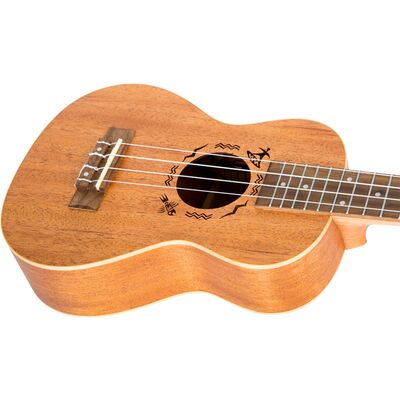 Flight DUC523CEQ MAH/MAH koncert ukulele