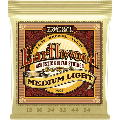 Ernie Ball 2003 Earthwood Bronze 12-54 akusztikus gitárhúr