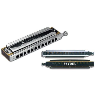 Seydel Chromatic DeLuxe Solo C kromatikus szájharmonika