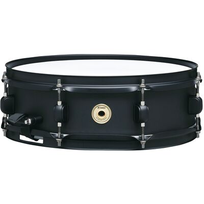 TAMA BST134BK Metalworks Black Steel 13" x 4" Matte Black pergődob
