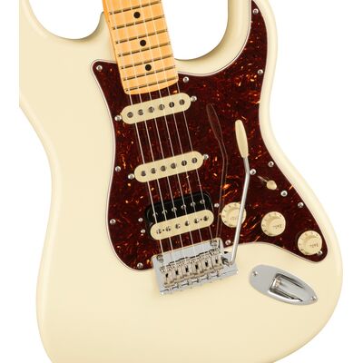 Fender American Professional II Stratocaster HSS MN Olympic White elektromos gitár