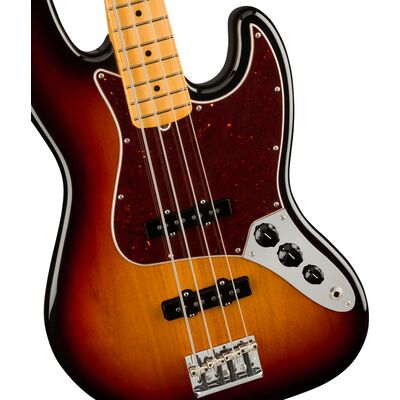 Fender American Professional II Jazz Bass MN 3-Color Sunburst elektromos basszusgitár