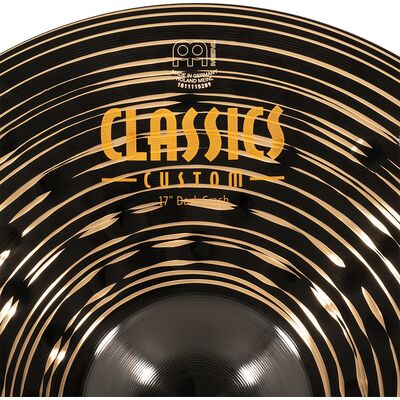 Meinl Classics Custom Dark 17" Crash beütő cintányér CC17DAC