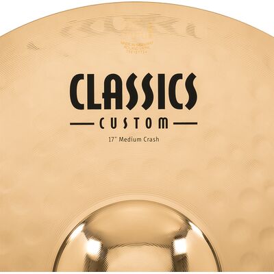 Meinl Classics Custom 17" Medium Crash Brilliant beütő cintányér CC17MC-B