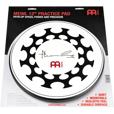 Meinl MPP-12-TL 12" Thomas Lang Practice Pad gyakorló gumilap