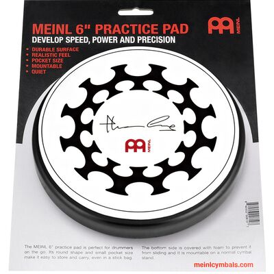 Meinl MPP-6-TL 6" Thomas Lang Practice Pad gyakorló gumilap