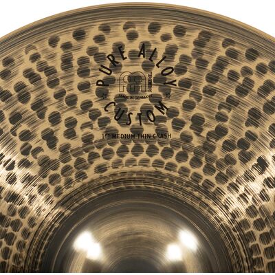 Meinl Pure Alloy Custom 16" Thin Crash beütő cintányér PAC16MTC