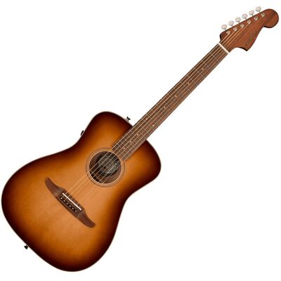 Fender Malibu Classic Aged Cognac Burst elektro-akusztikus gitár