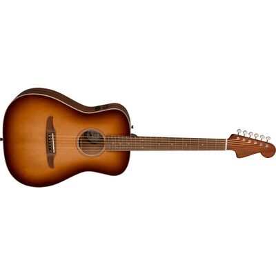 Fender Malibu Classic Aged Cognac Burst elektro-akusztikus gitár